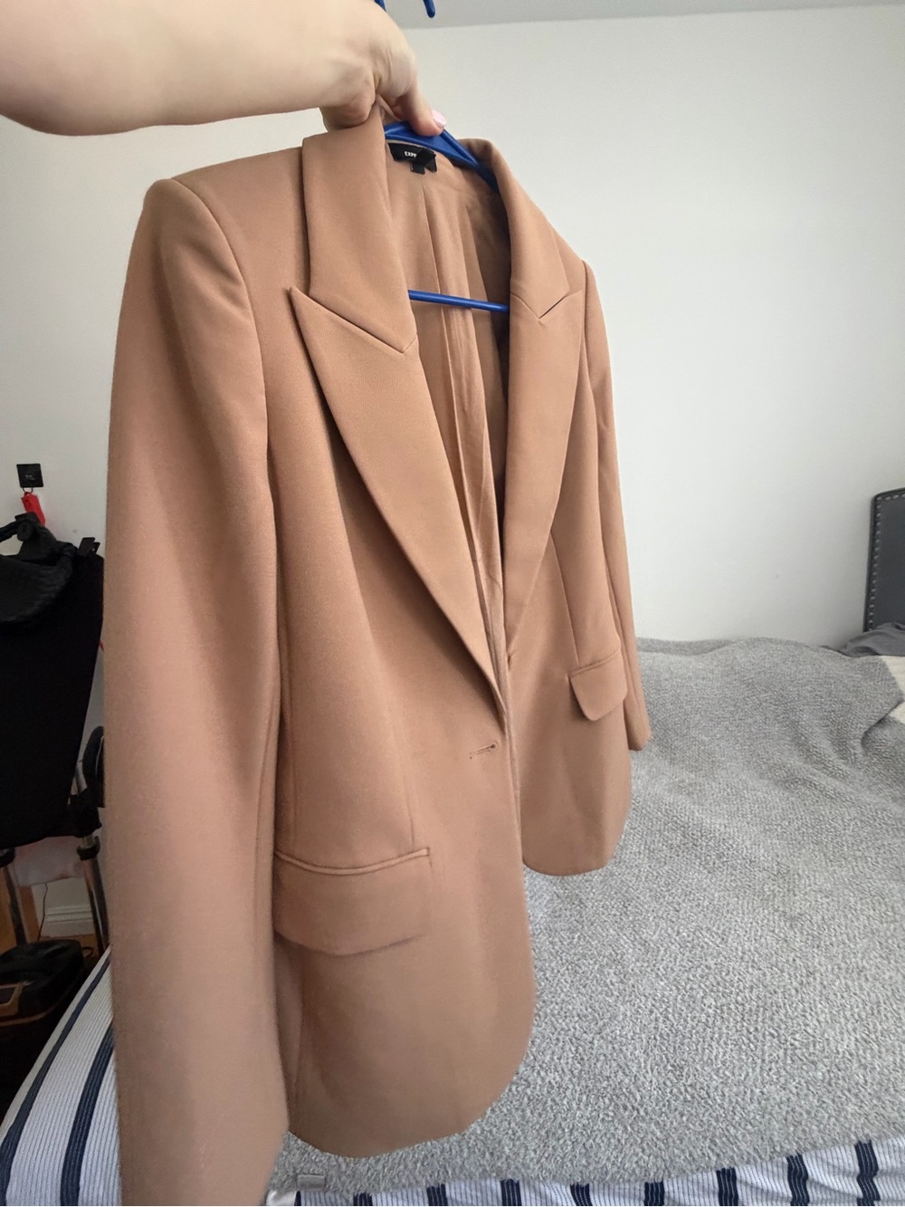 Express Tailored Tan Blazer Jacket